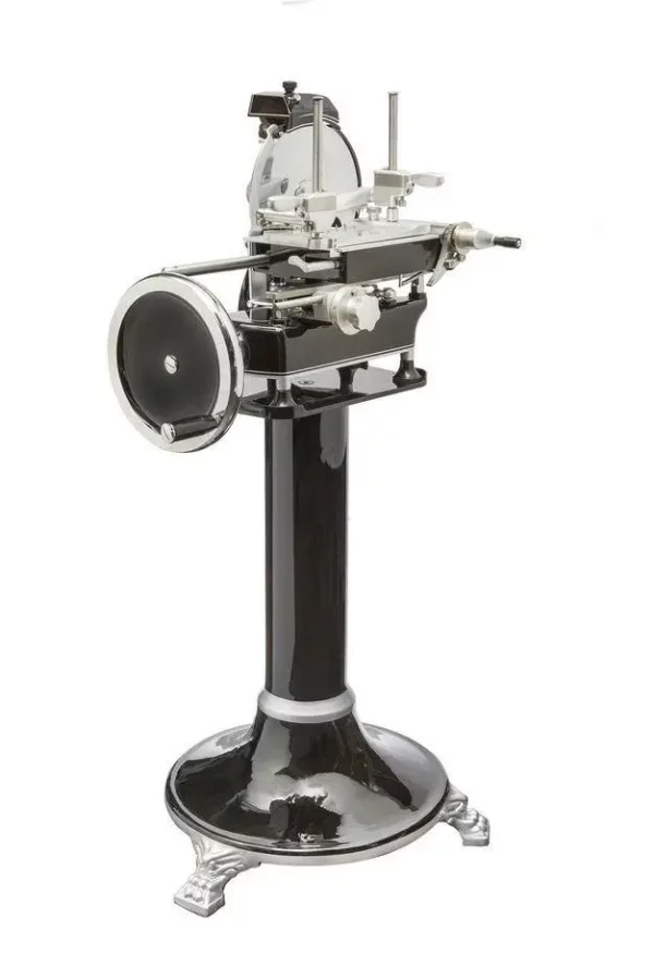 Prosciutto Schwungrad Handbetrieb Aufschnittmaschine VL300 Nero (Schwarz) – Bild 2