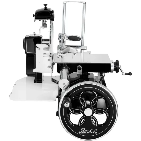 Prosciutto Schwungrad Handbetrieb Aufschnittmaschine Berkel Model B3 in Schwarz – Bild 3