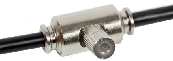 Düsenträger 1/4" Hochdruck bis 80 Bar für 1 Düse Chromstahl – Bild 2