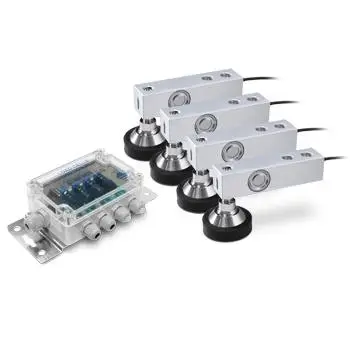 Waagen Umbausatz mit 4 x 1.000 kg Wiegezellen für Wiegebereich bis 3.000 kg, Teilung 500 g