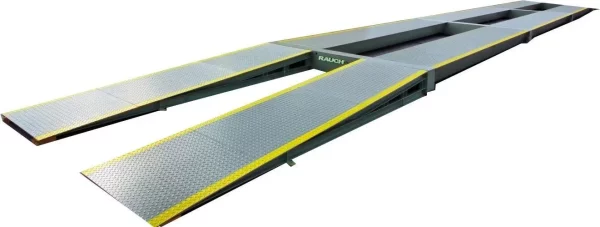 Stahl Fahrspur-Fahrzeugwaage, 18x3m, Wiegebereiche bis 60t – Bild 2