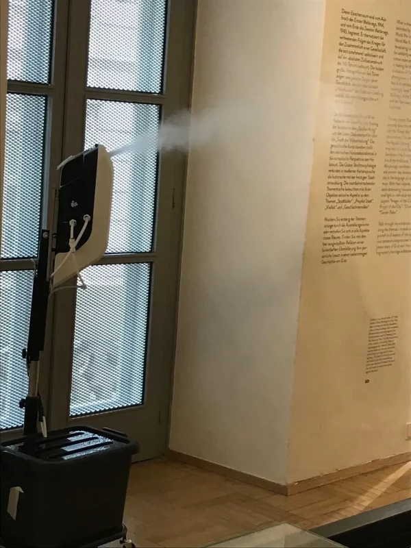 Ultraschall Zerstäubungs-Luftbefeuchter in mobiler Ausführung - Befeuchten, Desinfektion – Bild 2