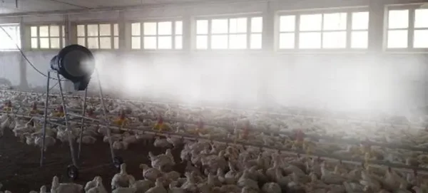Zerstäubungs Rotations Vernebler ZVN-4 mit 1800m³ Ventilator mit Düsenloser Nebeltechnik - Kühlen, Befeuchten, Desinfektion – Bild 3