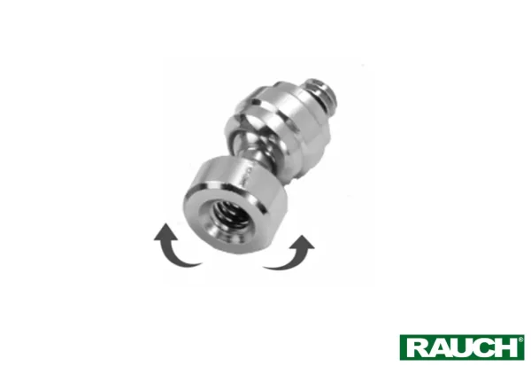 Hochdruck Düsen Adapter Beweglich mit 1x Düsengewinde
