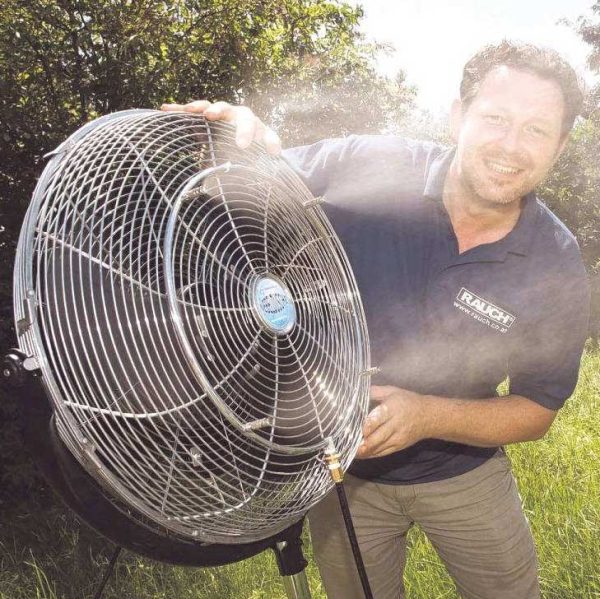 Der erste Sprühnebelventilator