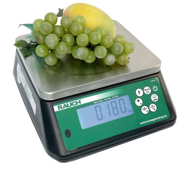 Geeichte Kontrollwaage SP3 Kompakt Mehrbereichsausführung ab 3kg/1g bis 30kg/10g erhältlich