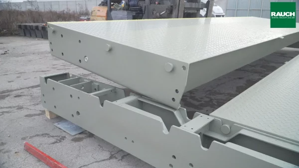 Stahl Fahrspur-Fahrzeugwaage, 18x3m, Wiegebereiche bis 60t – Bild 6