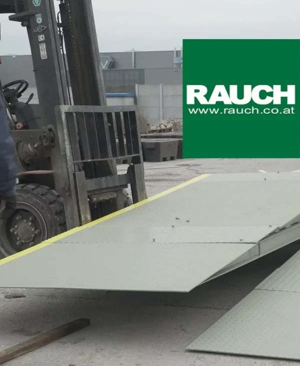 Stahl Fahrspur-Fahrzeugwaage, 18x3m, Wiegebereiche bis 60t – Bild 5