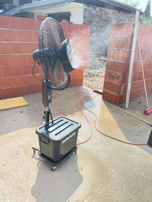 Sprühnebel Ventilator RAUCH RLC-1000 mit Komfortausstattung, Abkühlung im Freien – Bild 6
